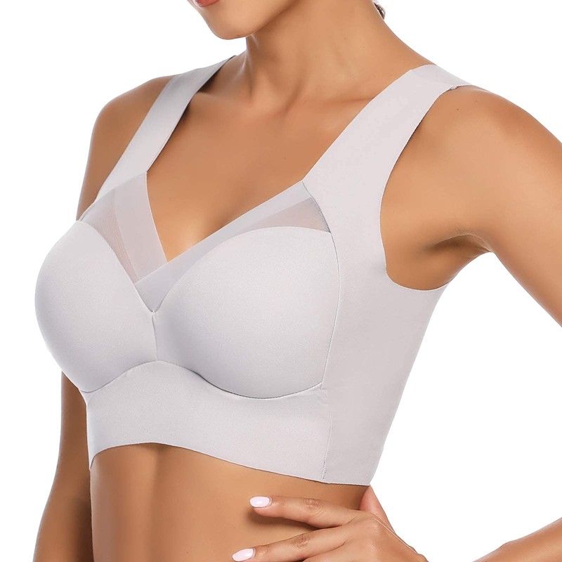 WOWENY Soft Bras Wireless Bras for Women Sleep Non Wired