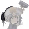 KRYDEX Helmet Counterweight Battery Pouch Cord Lock Retainer Black Camo