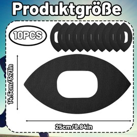 Knie Tape, Tape Sport, 10 Stück Schwarzes Kinesiologie Tape, Knietapes Vorgeschnitten Knie, Atmungsaktives und Bequemes Kinesiotapes, Kinesiotape für Linderung und Unterstützung von Knieschmerzen