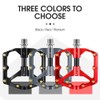 Ultralight Aluminum Alloy Bicycle Pedals 3 Bearings Bike Pedals AntiSlip
