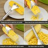 Corn Scraper,Stainless Steel Corn Peeler,Corn Cob Stripper,Corn Cob Thresher,Corn Kernel