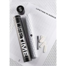 LifeTime 4000 Weeks Poster Memento Mori Your Life in Weeks Wall Calendar - Classic US Edition, Medium Size