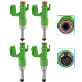 SCITOO 4PCS Fuel Injectors Replacement For 2021-2023 For Lexus For ES250, For 2018-2019 For Toyota For Camry For 2019 For Toyota For RAV4 OEM FJ1404, 2320929105 10 Holes