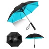 Cooling Fan Umbrella UV Guard Sun Blocking 2600mAh USB Rechargeable