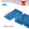 PATIKIL Satin Sash Belt, 2 Pcs Wedding Party Bridal Blank