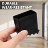 4pcs Ladder Feet Rubber Pads Non-Slip Rubber Ladder Feet Replacement