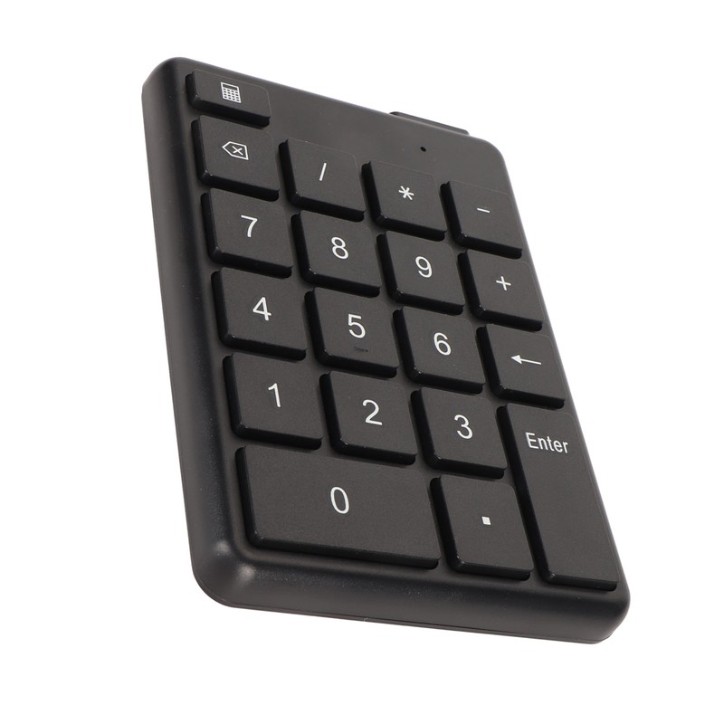 Bluetooth 5.1 Numeric Keypad 19 Keys Ergonomic Number Pads Battery
