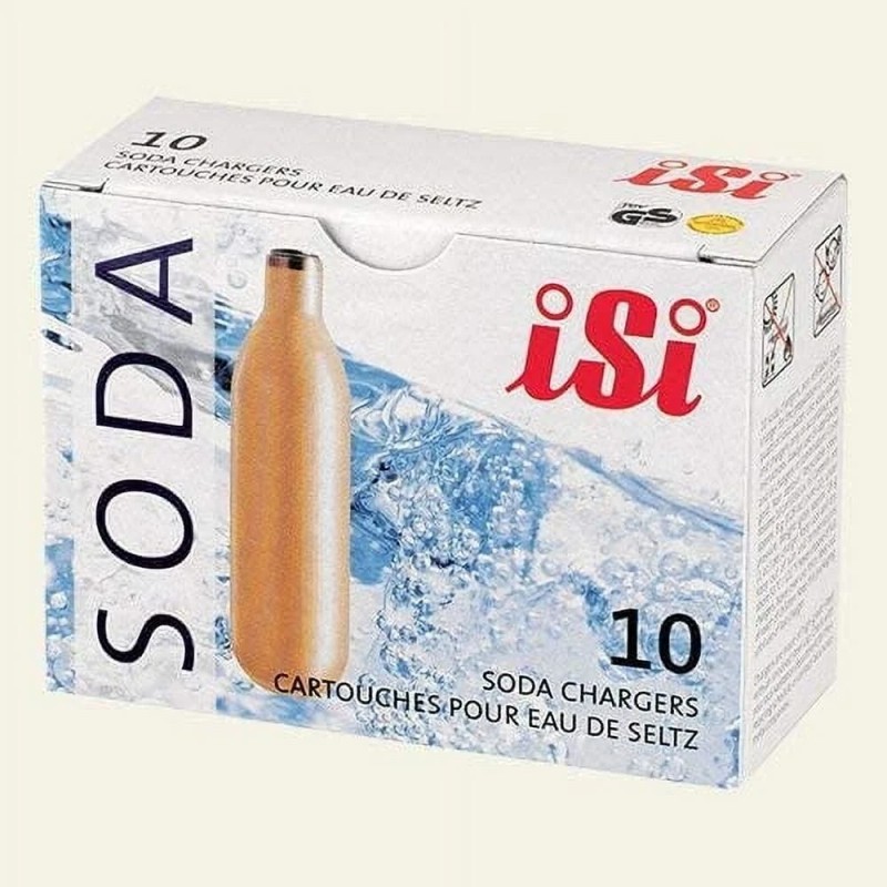iSi 10 Pack ISI Soda Chargers For Soda Siphons &