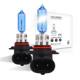 Sinoparcel HIR2 9012 Headlight Bulb, Daylight White 5000K, 12V 55W, Pack of 2