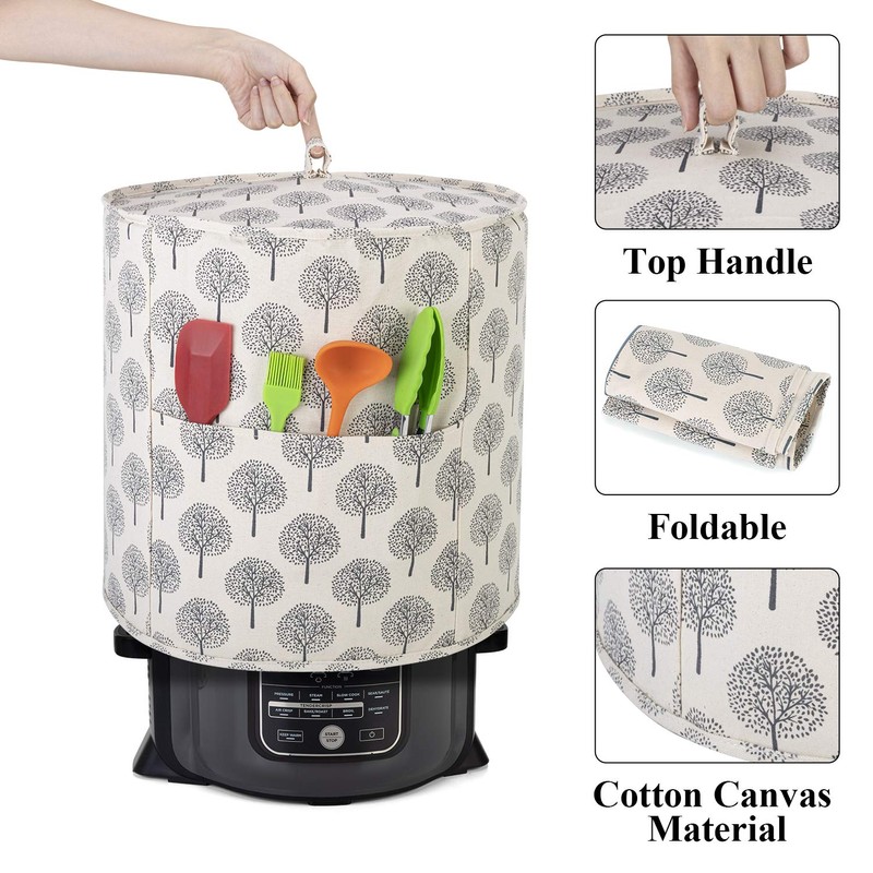 Yarwo Pressure Cooker Cover Compatible with 6.5 qt and 8