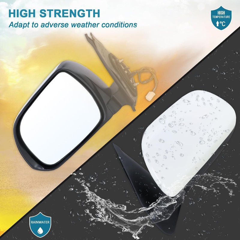 Lqito Left Driver Side Mirror Compatible With 2005 2006 2007