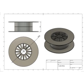IC3D White 2.85mm PLA 3D Printer Filament - 2.5 kg Spool - Dimensional Accuracy +/- 0.05mm - Professional Grade 3D Printing Filament - Made in USA