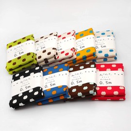 Hiyoshi Shokai Nekotama Oxford Fabric 19.7 inches (50 cm) Cut Cloth Sesame Salt NTSC-1F Handicrafts, Handmade Supplies