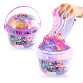 Canal Toys - So Slime - Slime Bucket - +30 combinazioni - senza colla - Mix e decoro - Tempo libero creativo e attività manuale pulita 6 anni + - Accessori inclusi - SSC 393