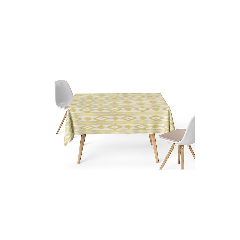Martina Home Resin Tablecloth Islands Yellow 200 x 140 cm