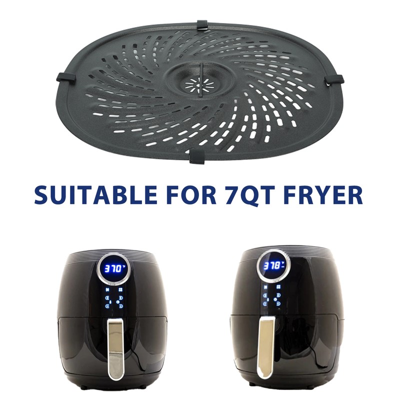 Fryer Crisper Plate Iron Non Stick Fryer Grill Pan Replacement