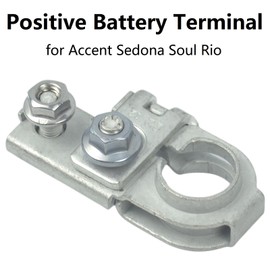 91980-3X010 Positive Battery Terminal w/Nuts for Hyundai Accent Azera Veloster Genesis G80 G90 2015-2020, for Kia Sedona Soul EV Rio Forte5 2015-2020
