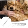 Ipetboom 2pcs Portable Stainless Steel Pet Flea Removal Tools Lightweight