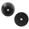 G-PLUS Black 2" Ramp Door Rubber Bumpers Stop Cone Round