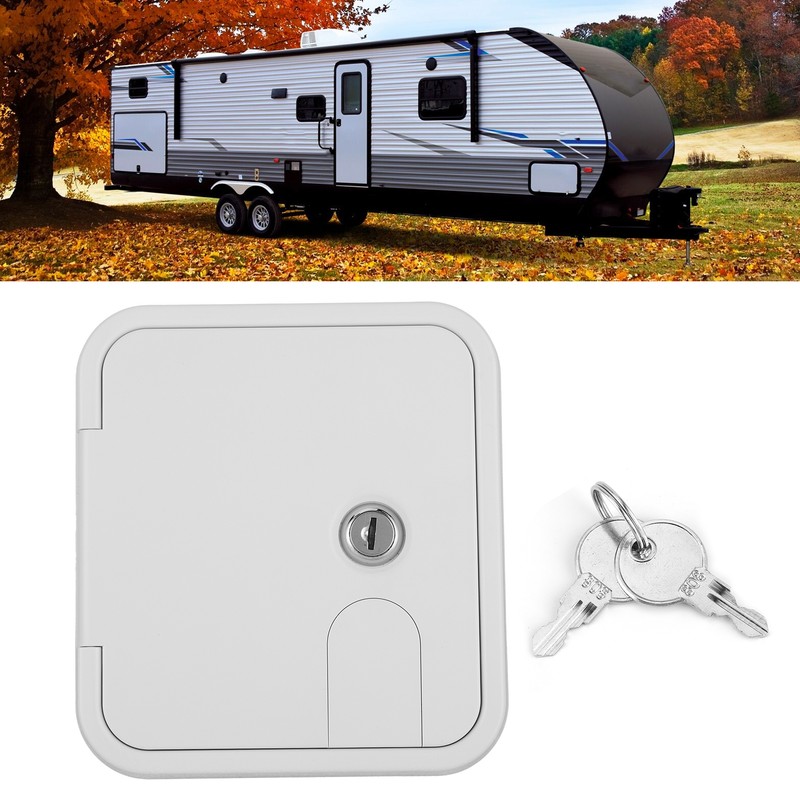 RV Water Inlet SquareShape with Cigar Lighter Pressure Filling Port
