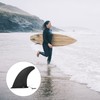 APOMOONS Removable Universal 9 Inch Surfboard Sup Fin Reinforced Replacement