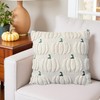 Vfuty Fall Accent Pillow Cover 20x20 Set of 2 Beige