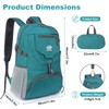 Minicoco Lightweight Hiking Backpack Foldable Backpack Ultra Light Unisex Daypack