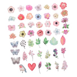 Operitacx 1 Set Sticker Dots Dot Fake Plant Nail Charms Nail Kit Junk Journal Decor Kit Fake Plants Journal Stickers Artificial Art Scrapbook Aesthetic Room Decor Aesthetic Scrapbook PVC