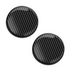 Carbon Car Cup Holder Coaster, Carbon Fiber Embedded Coaster, Non-Slip