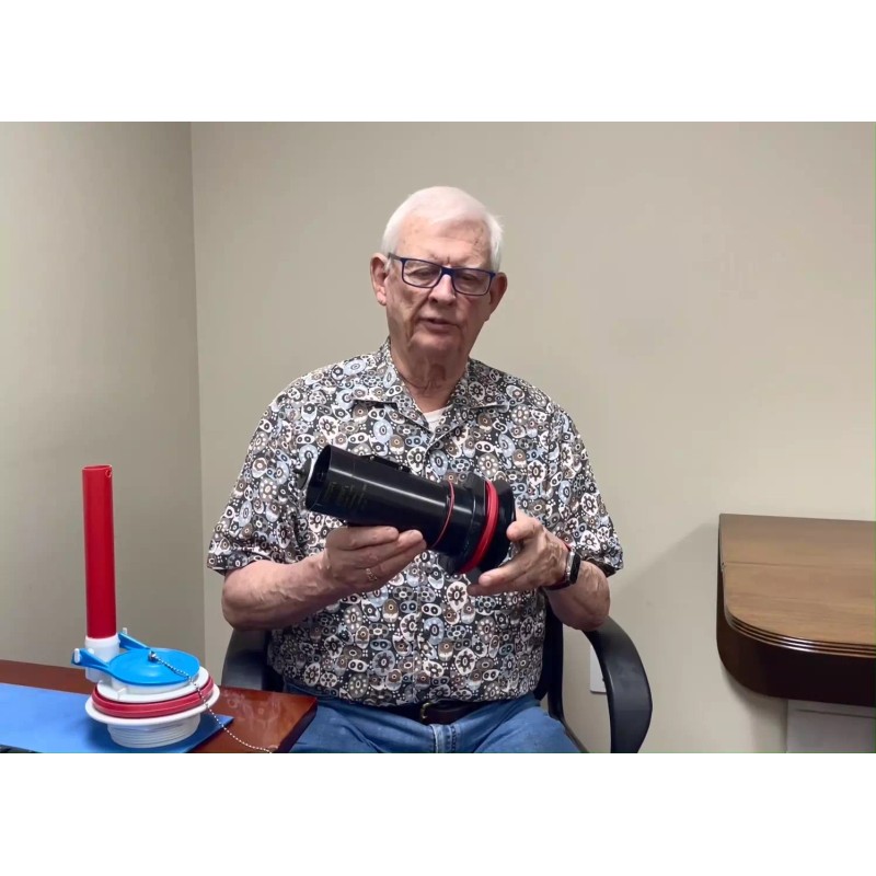 NuFlush 4-inch Flush Valve Upgrade, Replace Kohler Canister with Installation