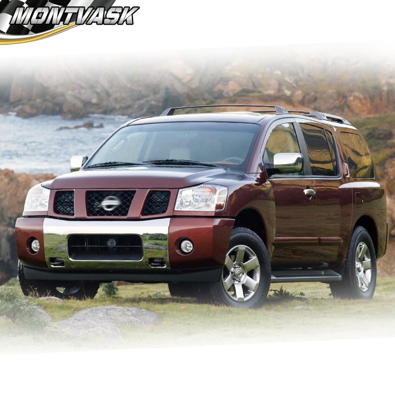 G-PLUS Front Fog Lights Assembly w/Bulbs Compatible with Nissan Titan