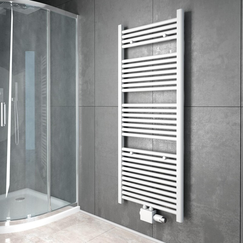 VILSTEIN Radiator Connection Set, Multiblock for Bathroom Radiators, Universal, Centre