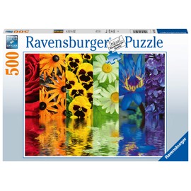 Ravensburger 16446 Floral Reflections 500 Piece Puzzle for Adults - Every Piece is Unique, Softclick Technology Means Pieces Fit Together Perfectly