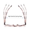REAVEE 3 Pack Oprah Style Reading Glasses for Women Blue
