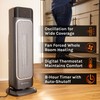 Comfort Zone Electric 24" Oscillating Digital Tower Space Heater with