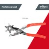 Wiha Z65222505 Hole Punch Pliers Professional. 225 mm