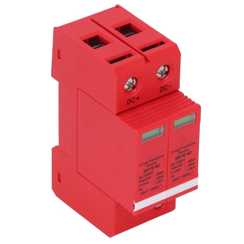 Orange Red Combiner Box Surge Protection Device Distribution Box Voltage