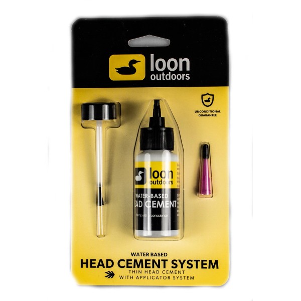 Loon Outdoors Water Based Thin Clear Head Cement System Fly