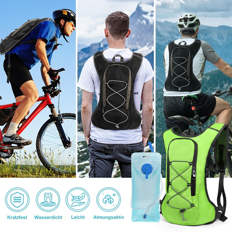 Lollanda Bicycle Backpack, Hiking Backpack, Small, Waterproof Backpacks for Men