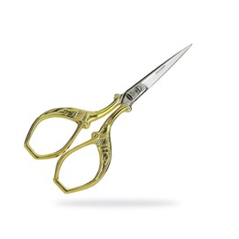 Consortium Premax 30355 Embroidery Scissors, Gold