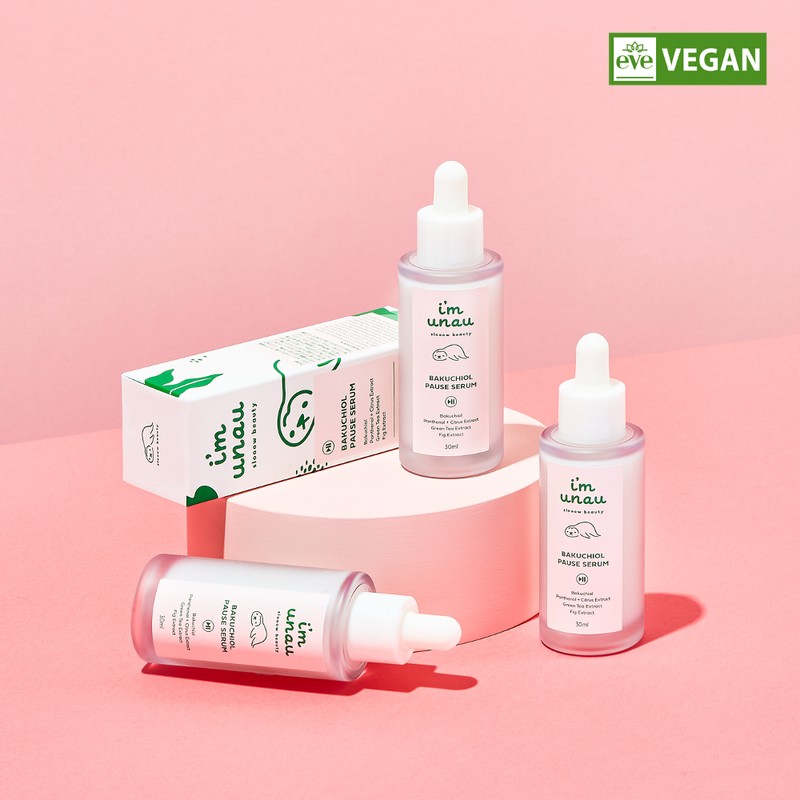 i'm unau BAKUCHIOL PAUSE SERUM 30ml - i'm unau BAKUCHIOL