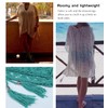 shermie Swimsuit Cover Ups for Women Short Sleeve V Neck