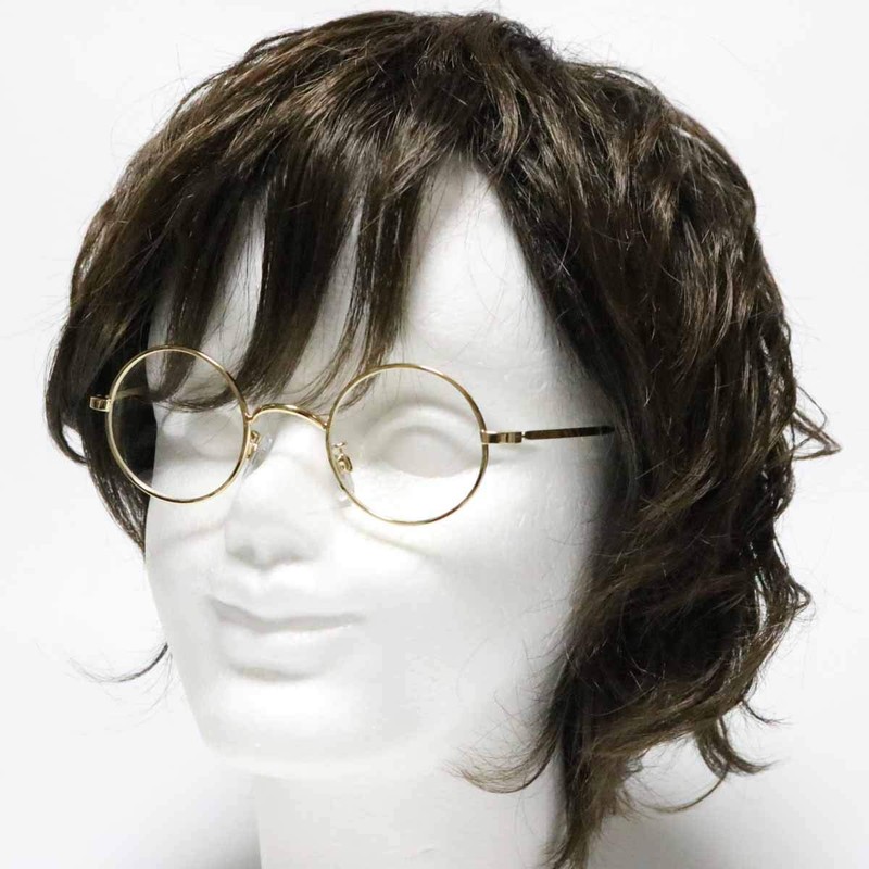 Berkut Date Glasses, Lightweight, Fatigue Resistant, Eye-friendly Lenses, gold/clear