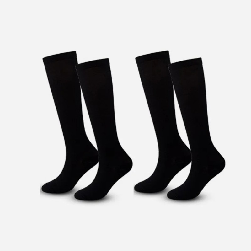 2 Pares Calcetines De Compresion Medias De Compresion