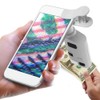 80-120X LED Cell Phone Microscope Mini Smart Phone Lens Magnifier