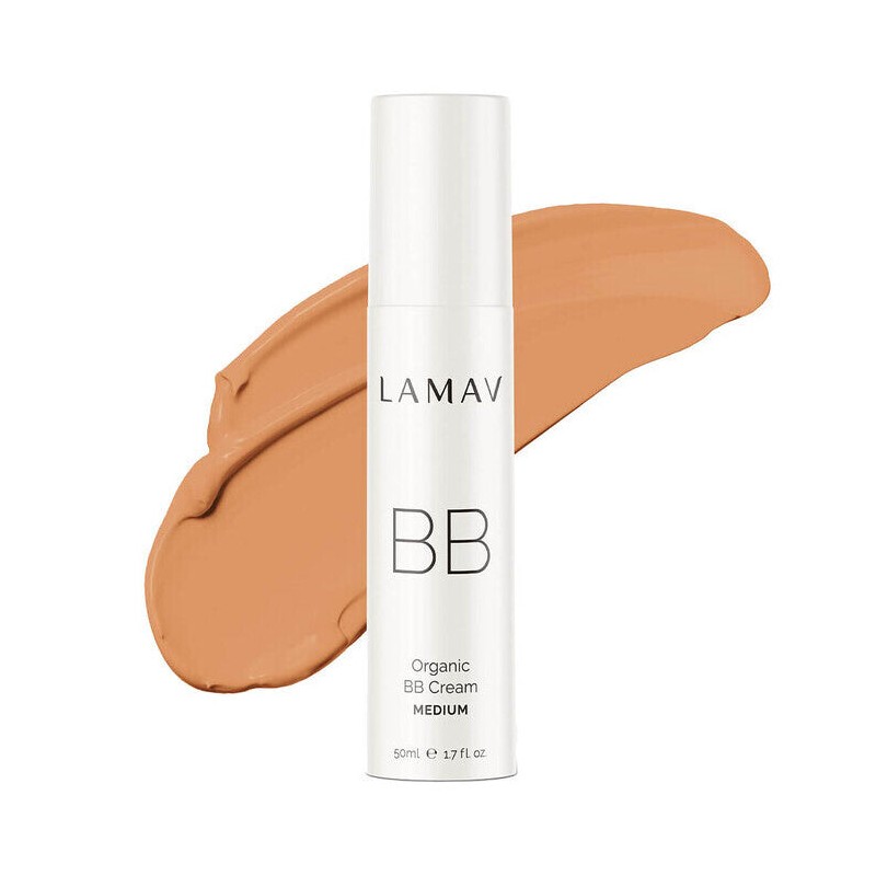 LAMAV Organic BB Cream, Light 5ml Sample