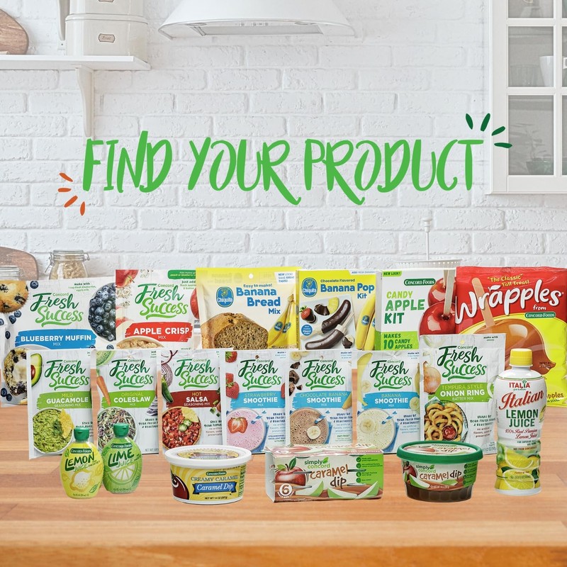 Concord Foods Concord Foods Candy Apple Kit for Family Treats,