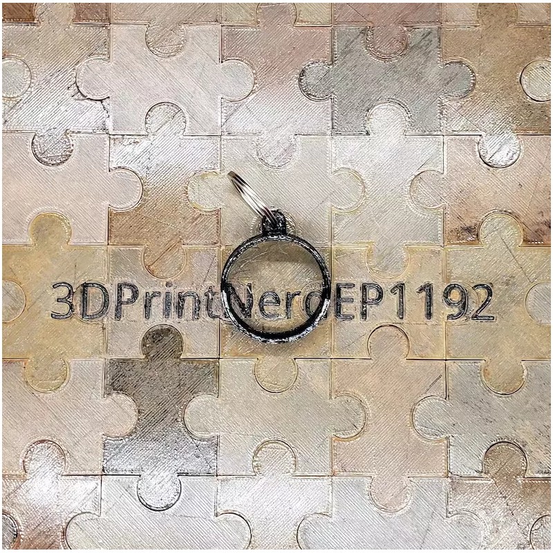 Blistex 3D Printed Blistex Tub Holder/Key Ring. Blistex Tub Not