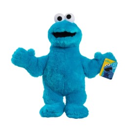 Handmade Cookie Monster Plush  15-Inch Sesame Street Stuffeda Soft