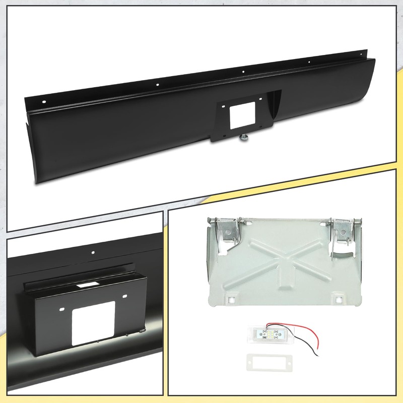 KUAFU Roll Pan Compatible with 1999-2006 Chevy Silverado GMC Sierra
